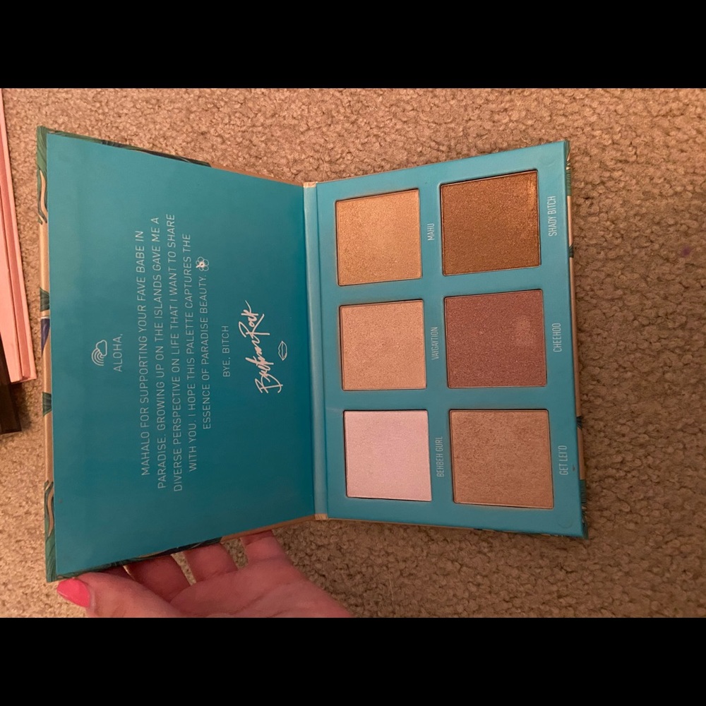 Morphe x Bretman rock highlighter palette